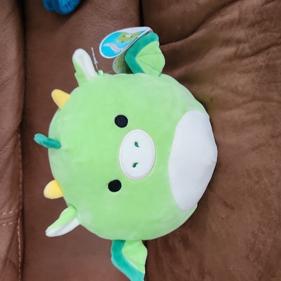 Squishmallows Dexter dragon 2021 NWT bent tag - Picture 1 of 8